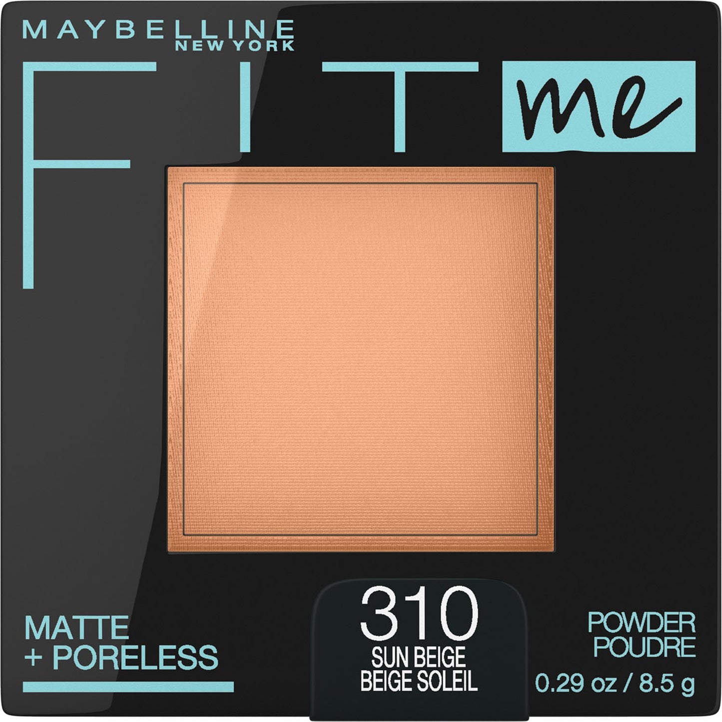 Maybelline New York Fit Me Matte + Poreless Pressed Powder � 310 Sun Beige|8.5 gms|MRP 600