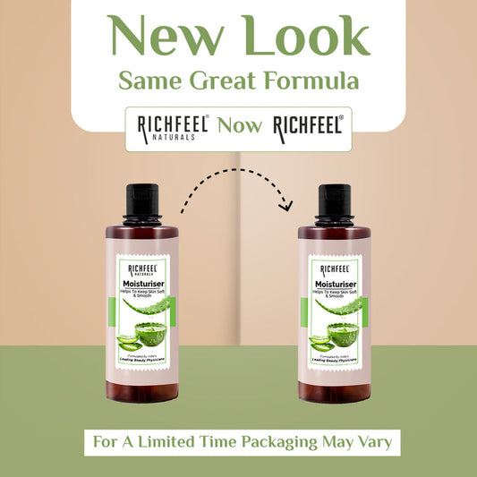 Richfeel Skin Moisturiser|500 ml|MRP 715