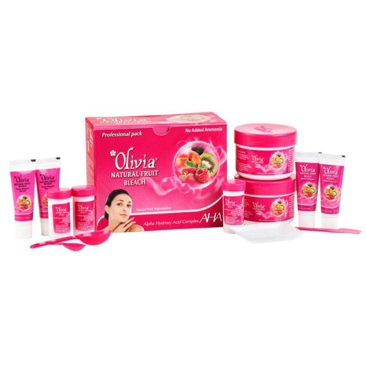 Olivia Natural Fruit Bleach, mild face bleach, fresh skin care