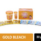 Olivia Gold Bleach, gold infused face bleach, radiant skin care, professional bleach