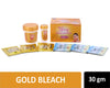 Olivia Gold Bleach, gold infused face bleach, radiant skin care, professional bleach