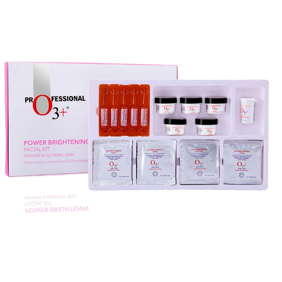 O3+ Power Brightening Facial Kit|163 gms|MRP 2900