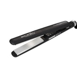 Ikonic Pro Straight Black Hair Straightener with nano titanium plates for smooth professional styling