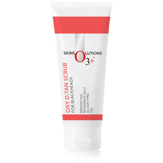 Oxy D-Tan Scrub For Blackheads & Glowing Skin |60 gms|MRP 470