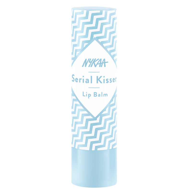 Nykaa Serial Kisser Moisturising Lip Balm With Shea Butter & Vitamin E - Blueberry|4.5 gms|MRP 149