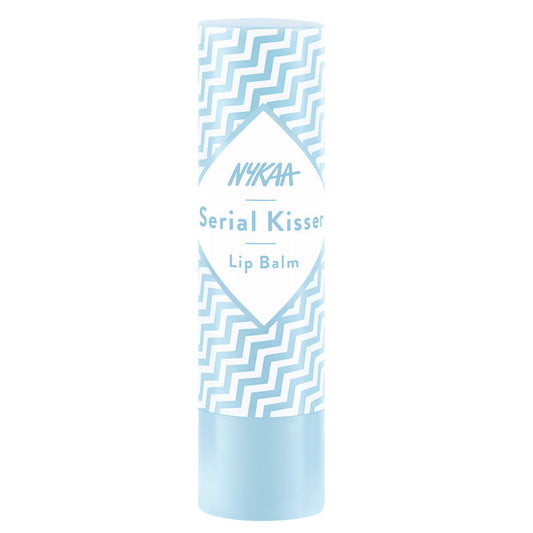 Nykaa Serial Kisser Moisturising Lip Balm With Shea Butter & Vitamin E - Blueberry|4.5 gms|MRP 149