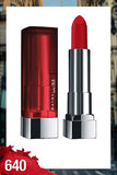 Maybelline New York Color Sensational Creamy Matte Lipstick � 640 Red Libration|3.9 gms|MRP 329