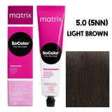 Matrix SoColor 5.0 5NN (Light Brown)|90 ml|MRP 395
