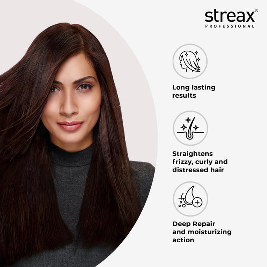 Streax Professional Canvoline Hair Straightening Cream 500ml