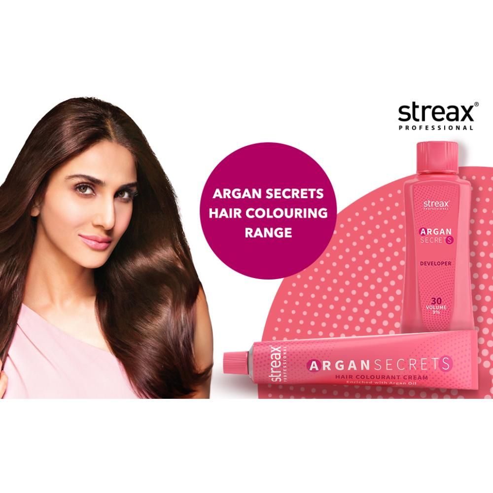 Streax Professional 20 Volume Developer 250ml for hair colouring