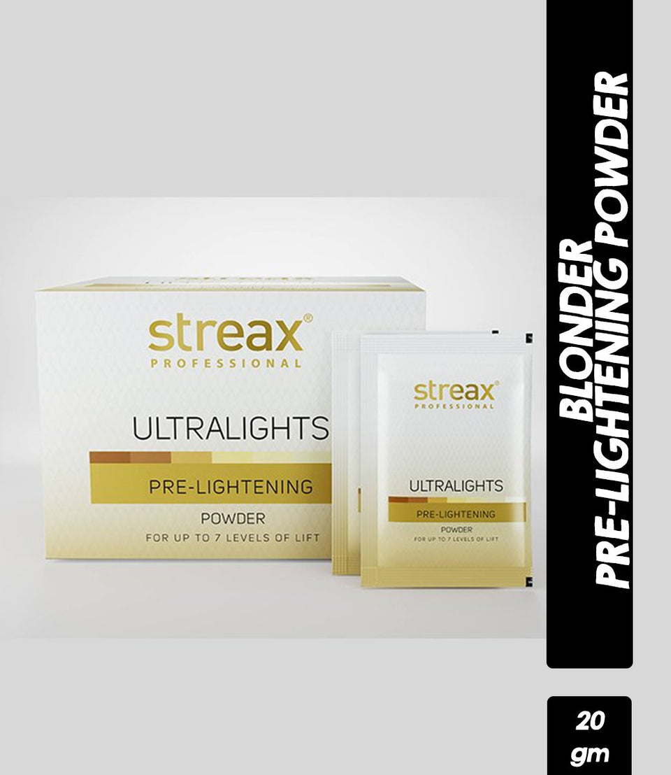 Streax Professional Ultralights Blonder Sachet|20 gms|MRP 80