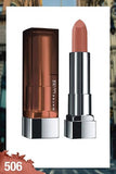 Maybelline New York Color Sensational Creamy Matte Lipstick � 506 Toasted Brown|3.9 gms|MRP 329