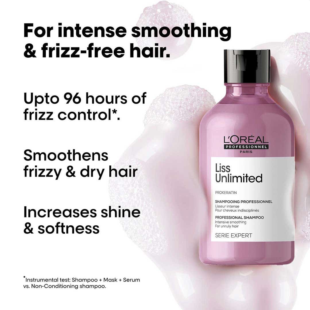 L’Oréal Professionnel Liss Unlimited Shampoo 300ml for frizz control